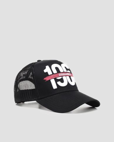  DSQUARED2 - Nón bóng chày phối lưới Embroidered Logo 