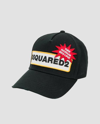  DSQUARED2 - Nón nam bóng chày Turn Hatered Into Love 