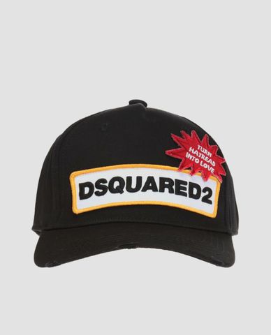  DSQUARED2 - Nón nam bóng chày Turn Hatered Into Love 