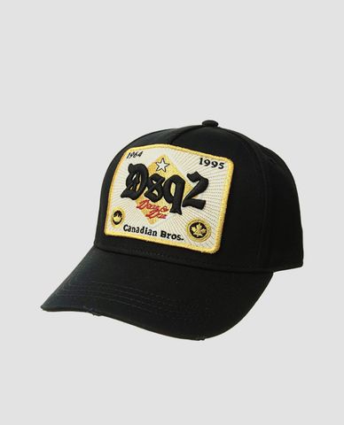  DSQUARED2 - Nón nam bóng chày Patch Detail 