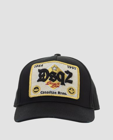  DSQUARED2 - Nón nam bóng chày Patch Detail 
