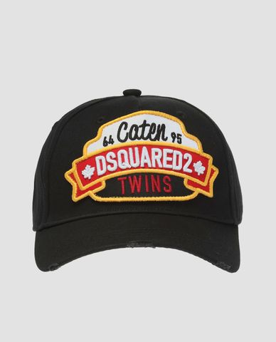  DSQUARED2 - Nón nam bóng chày Caten Twins 