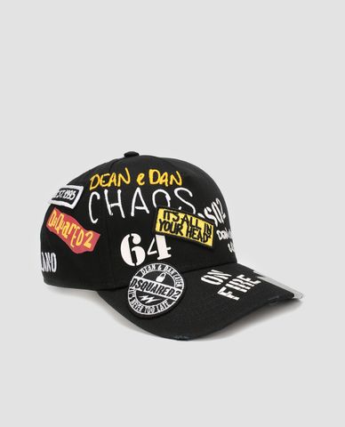  DSQUARED2 - Nón bóng chày Chaos 