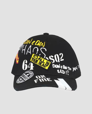  DSQUARED2 - Nón bóng chày Chaos 