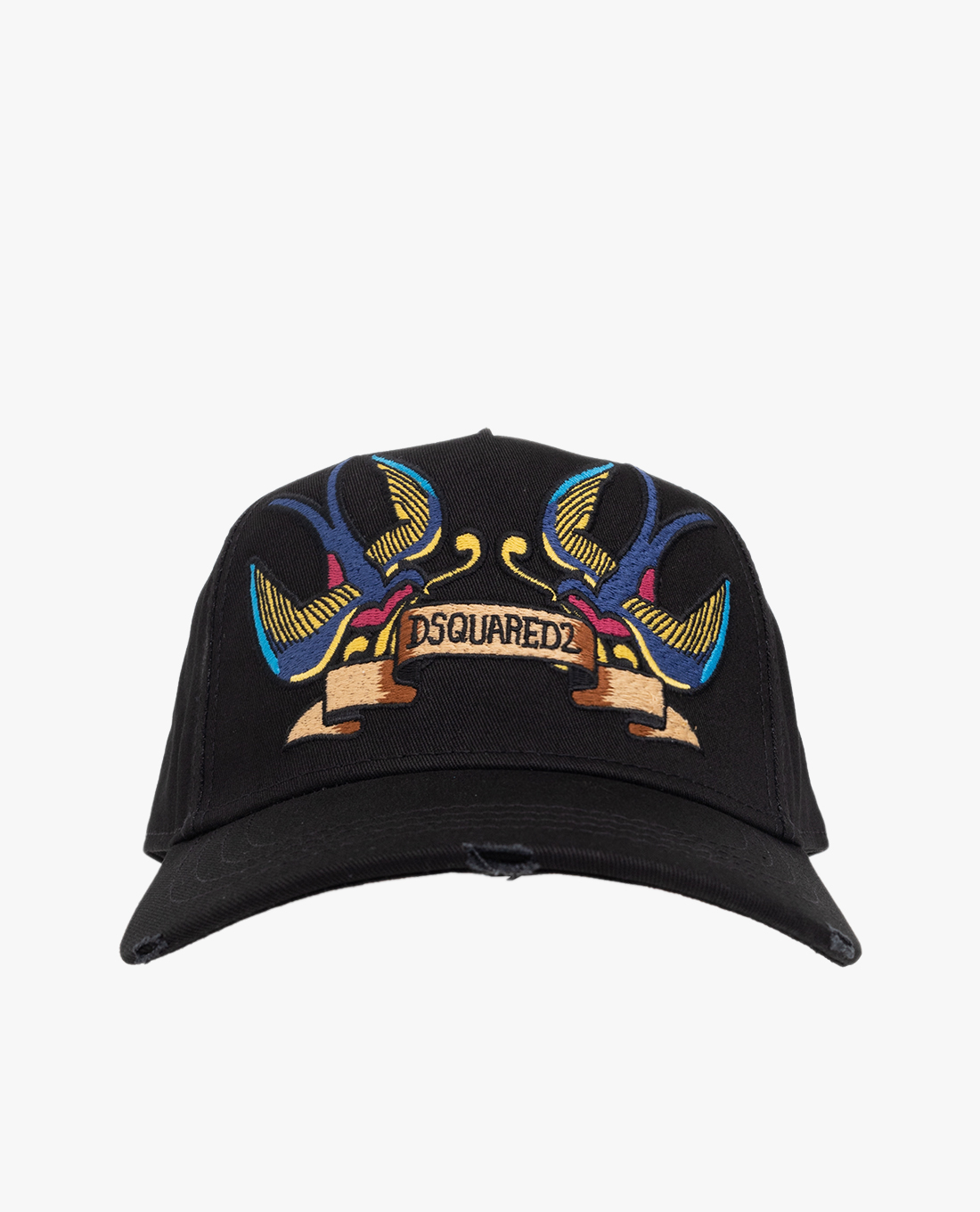 DSQUARED2 - Nón bóng chày nam rách vải cá tính