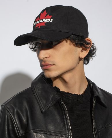  DSQUARED2 - Nón bóng chày nam Candian Leaf 