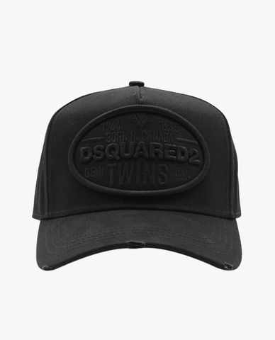  DSQUARED2 - Nón bóng chày nam thời trang Twins 