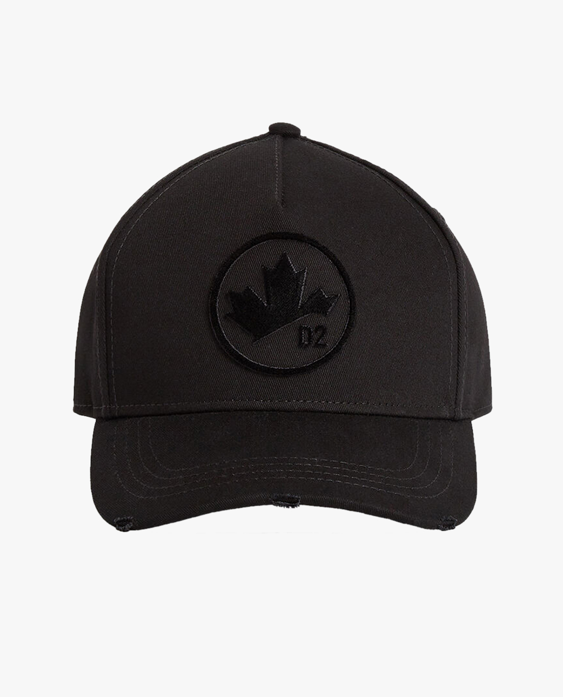 DSQUARED2 - Nón bóng chày unisex thêu nổi D2 Leaf