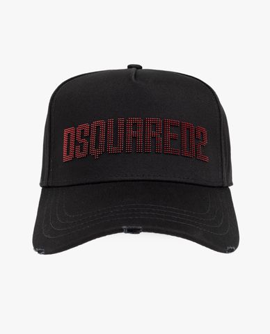  DSQUARED2 - Nón bóng chày nam đính đá nổi bật 