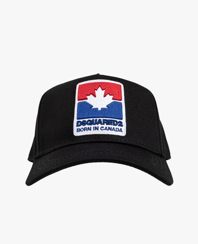  DSQUARED2 - Nón bóng chày nam phối logo Mütze 