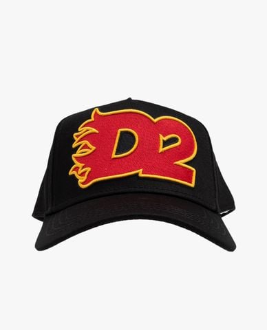  DSQUARED2 - Nón bóng chày nam thêu logo hiện đại 
