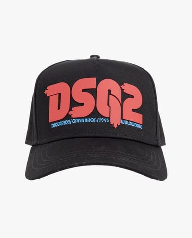  DSQUARED2 - Nón bóng chày nam phối logo thời trang 