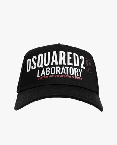  DSQUARED2 - Nón bóng chày nam phối logo thời trang 