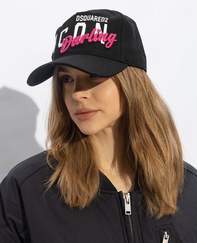  DSQUARED2 - Nón bóng chày nữ Icon Darling 