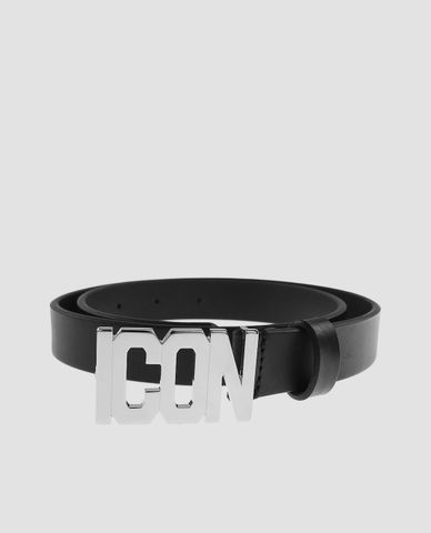  DSQUARED2 - Thắt lưng nữ Icon Plaque 