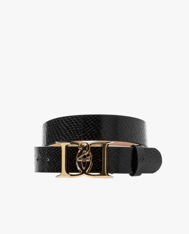  DSQUARED2 - Thắt lưng nam bản vừa phối khoá kim loại sang trọng 