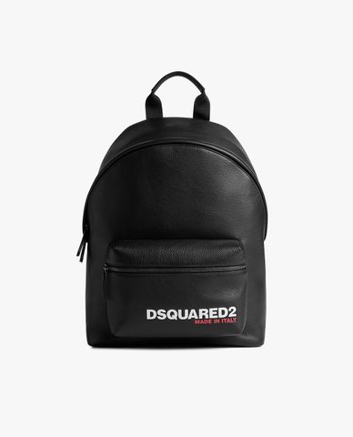  DSQUARED2 - Balo nam chữ nhật phối zip Bob 