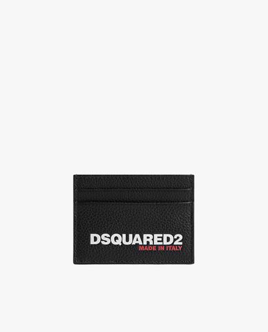  DSQUARED2 - Ví đựng thẻ nam chữ nhật Bob 
