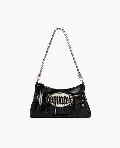  DSQUARED2 - Túi đeo vai nữ hình thang Gothic Belt 