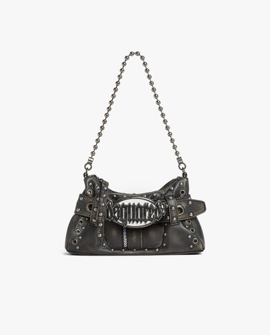  DSQUARED2 - Túi đeo vai nữ hình thang Gothic Belt 