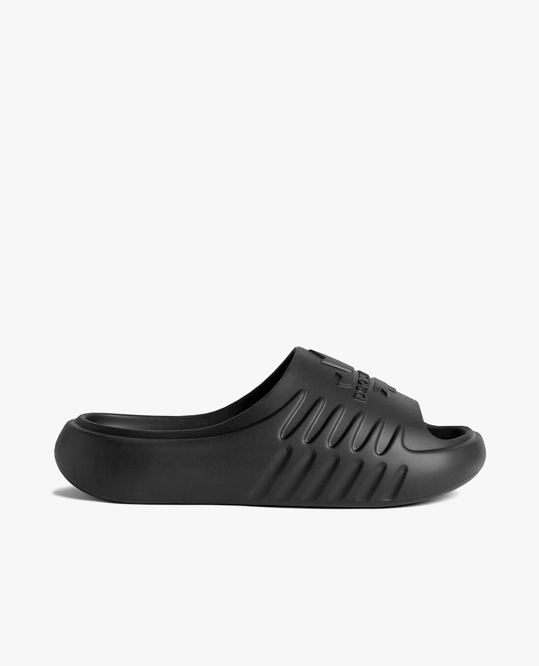 DSQUARED2 - Dép quai ngang nam phối logo Canadian Leaf