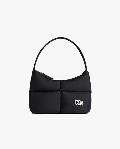  DSQUARED2 - Túi đeo vai nữ chần bông Icon Clubbing 