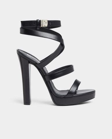  DSQUARED2 - Giày sandals cao gót nữ Lock Yourself 