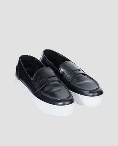  DSQUARED2 - Giày lười nam da bóng sang trọng 