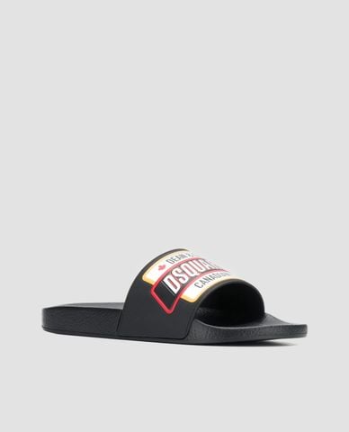  DSQUARED2 - Dép nam quai ngang Slide 