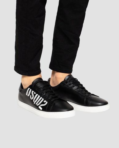  DSQUARED2 - Giày Sneaker nam phối dây buộc 