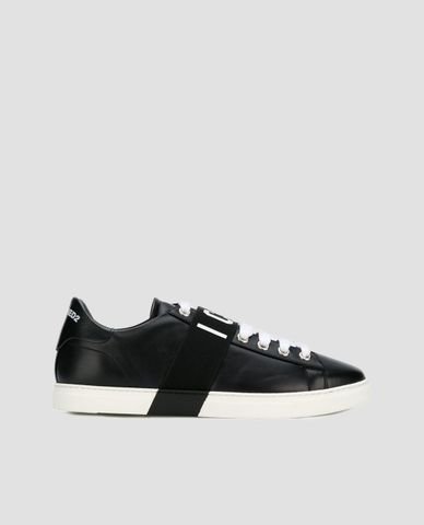  DSQUARED2 - Giày sneakers nam phối dây buộc Icon Low 