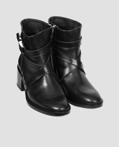  DSQUARED2 - Giày boots nữ cao gót mũi nhọn 