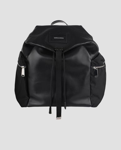  DSQUARED2 - Balo nam dây rút Military Leather 