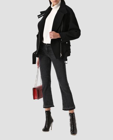  DSQUARED2 - Boots nữ gót nhọn phối dây thắt 