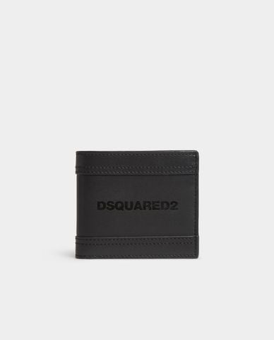  DSQUARED2 - Ví nam dáng ngắn Leather 