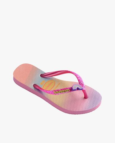  HAVAIANAS - Dép kẹp bé gái Kids Slim Glitter II 