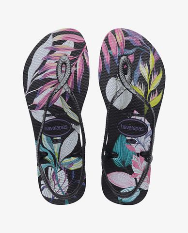 HAVAIANAS - Giày sandals nữ đế bệt Luna Print 