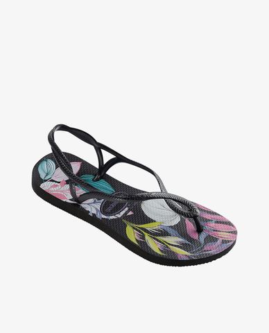  HAVAIANAS - Giày sandals nữ đế bệt Luna Print 