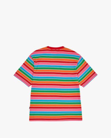  NERDY - Áo thun unisex cổ tròn tay ngắn Stripe 
