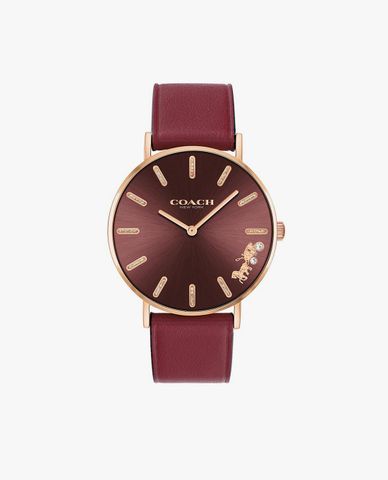  COACH - Đồng hồ nữ mặt tròn Perry 14503851 