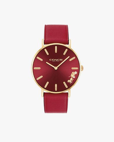  COACH - Đồng hồ nữ mặt tròn Perry 14503852 