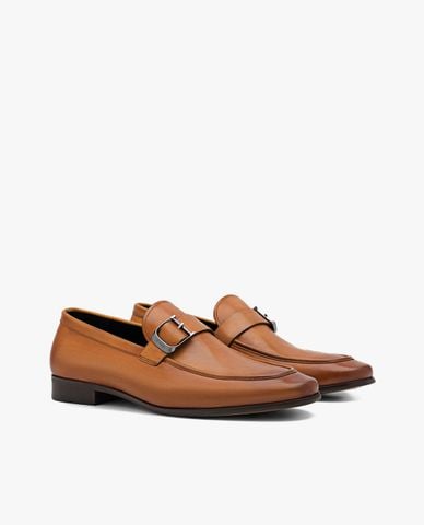  PEDRO - Giày tây nam mũi nhọn Helix Leather Loafers 