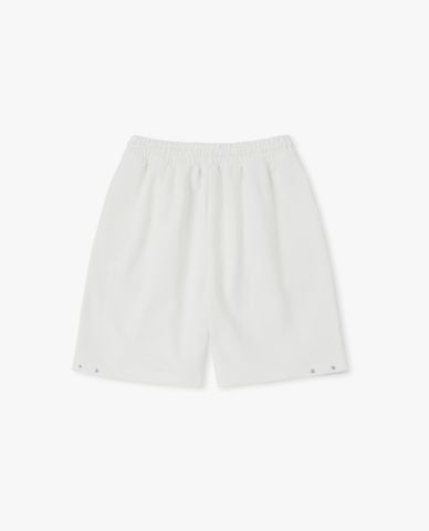  NERDY - Quần shorts unisex ống rộng lưng thun Bermuda 