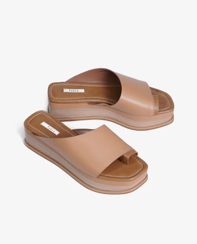  PEDRO - Giày đế xuồng thời trang Camel 