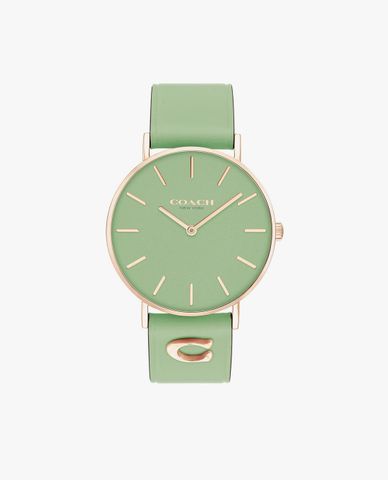  COACH - Đồng hồ nữ mặt tròn Perry 14503921 