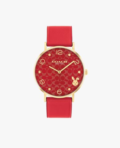  COACH - Đồng hồ nữ mặt tròn Perry 14503977 