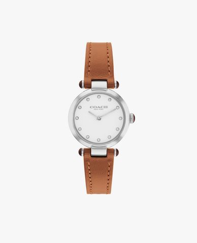  COACH - Đồng hồ nữ mặt tròn Carry 14504016 
