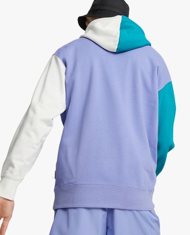  PUMA - Áo hoodie nam phối mũ Fandom 