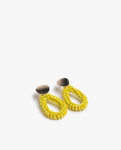  CECI - Khuyên tai nữ dạng xâu chuỗi đính đá sang trọng 