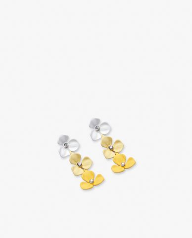  CECI - Khuyên tai nữ dạng thả hình bông hoa xinh xắn 